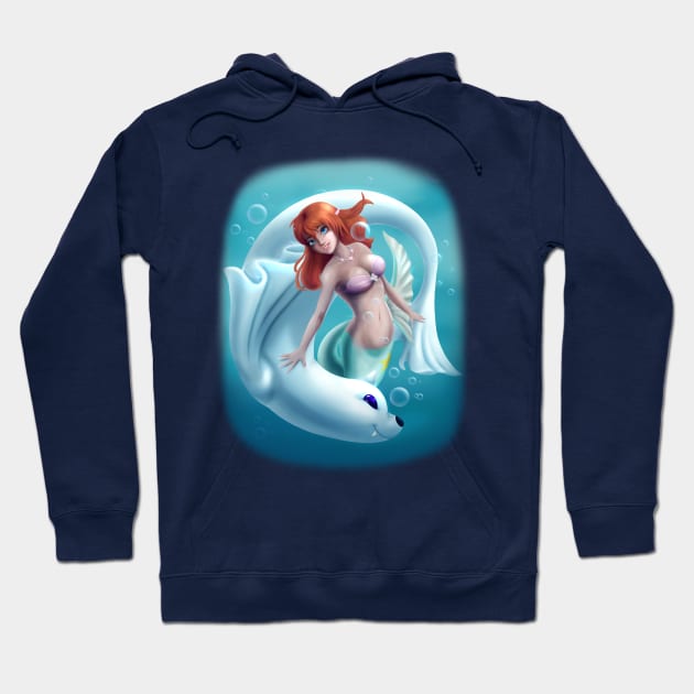 Mermisty Hoodie by MindyBailey